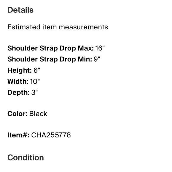 Authentic black leather quilted Chanel accordion quilted flap bag - Picture 9 of 16